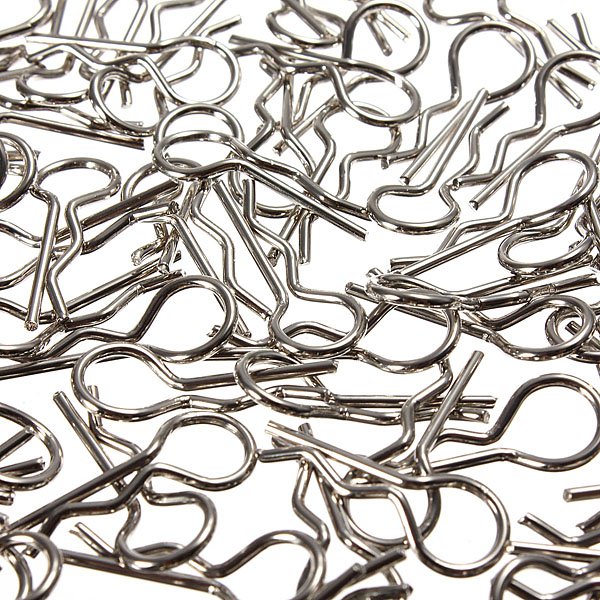 Canopy Shell Clip Pin 100Pcs For HSP/HPI RC 1/10 Model Car