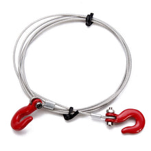 Steel Wire Rope With Hooks For RC 1/10 Trailer Car/Truck 