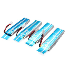4 x WLtoys V977 V930 3.7V XK K110 520MAH Upgrade Lipo Battery With Charger