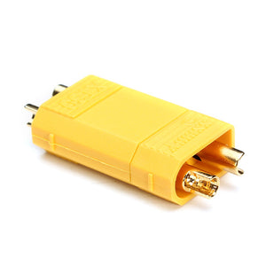 1Pair XT30 2mm Golden Male Female Non-slip Plug Interface Connector 