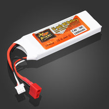 ZOP Power 7.4V 1500mAh 2S 20C Lipo Battery T Plug for WLtoys 12428 A959-B Car