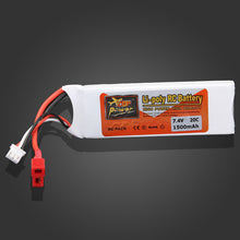 ZOP Power 7.4V 1500mAh 2S 20C Lipo Battery T Plug for WLtoys 12428 A959-B Car