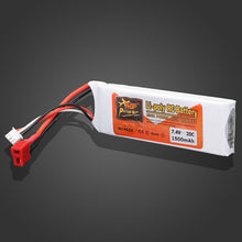 ZOP Power 7.4V 1500mAh 2S 20C Lipo Battery T Plug for WLtoys 12428 A959-B Car