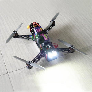 12V 1.5W Aluminum Alloy CNC LED Night Light Navigation Light White for RC Drone