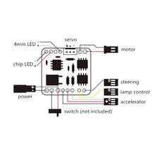 Orlandoo OH35P01 KIT RC Car Parts Mini 2S ESC