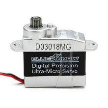BLUEARROW D03018MG Digital Precision Ultra-Micro Metal Gears Servo For XK K120 K130 Walkera V120D02S 130X RC Helicopter
