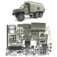 WPL B36 Ural Truck Scale Model WPL 1:16 RC Army Truck 2.4G 6WD RC Car Off-rode Remote Control Military Trucks Rock Crawler
