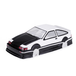 1/10 PVC RC Car Shell Painted Body for Toyota AE86 Model Rc Car Wheelbase 256mm w/ Accessories