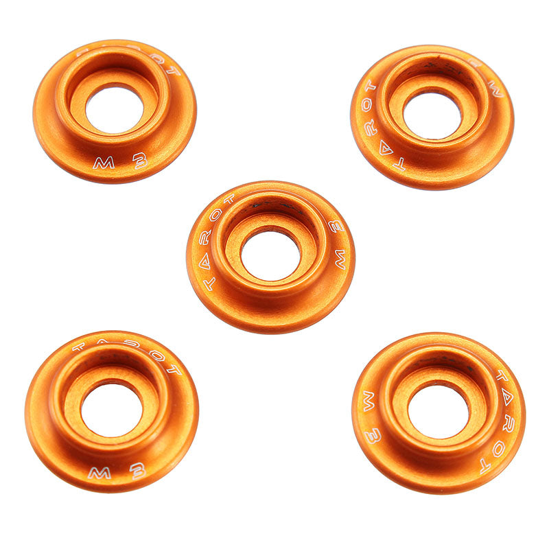 5PCS Tarot M3 Metal Gasket TL2903-03 Φ3.5×Φ10×2.35MM for RC Helicopter 