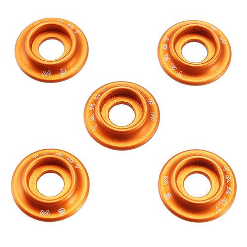 5PCS Tarot M3 Metal Gasket TL2903-03 Φ3.5×Φ10×2.35MM for RC Helicopter 