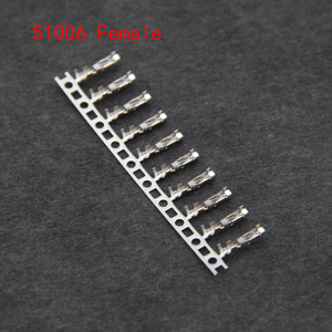10Pcs 51005 51006 Male and Female Hosing Plug 2P Plug-in Metal Terminal Battery Terminal