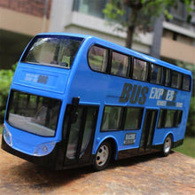 Wireless Remote Control RC Car Two Layers Electric City Bus Express with LED Light Model