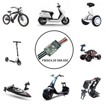 Flipsky Mini FSESC4.20 50A ESC Based Upon VESC With Aluminum Anodized Heat Sink for Rc Car 