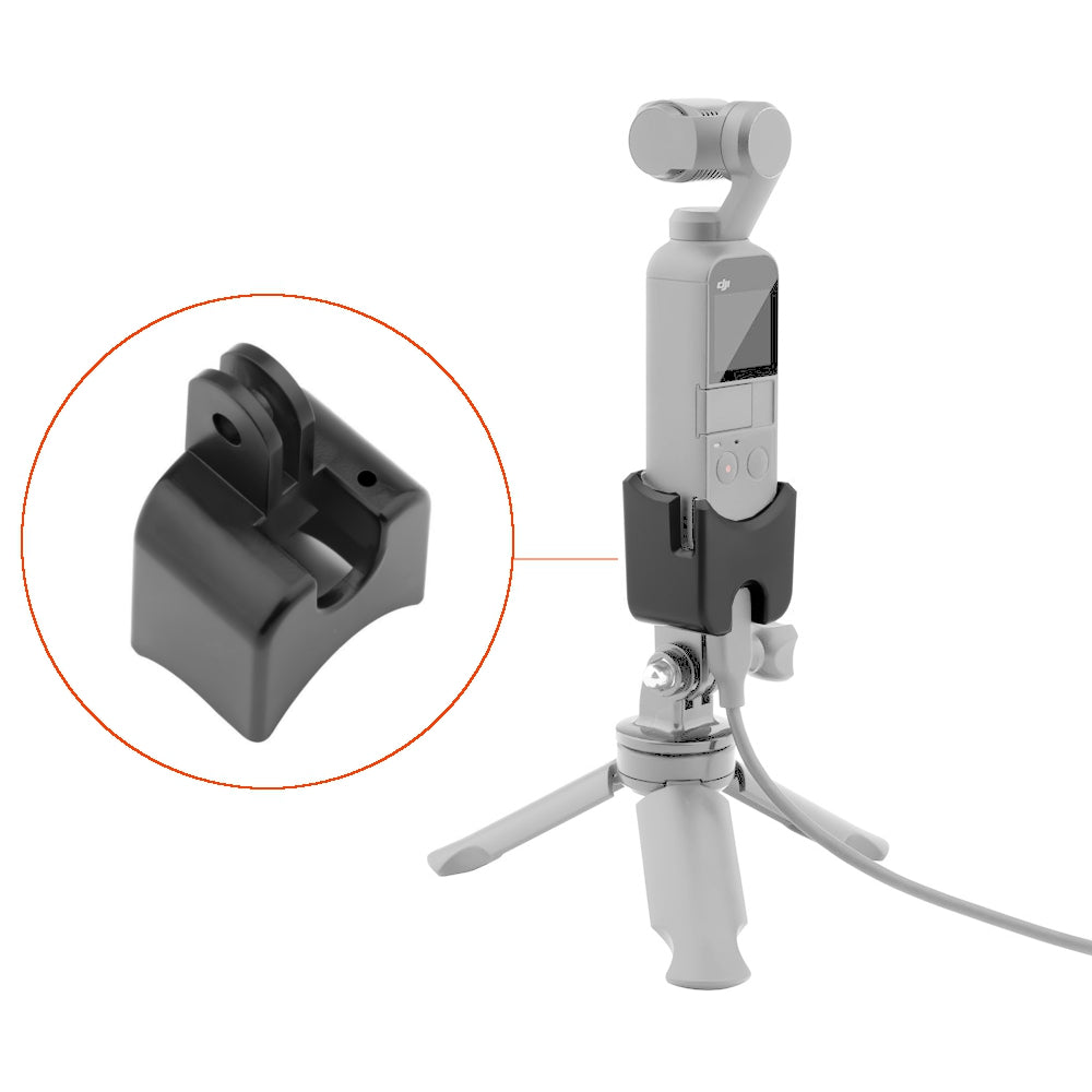 OSMO POCKET Accessories ABS Gimbal Expansion Bracket With Hollowed-out Port for Charging 