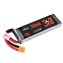 URUAV 11.1V 3000mAh 75C 3S Lipo Battery XT60 Plug for RC Model