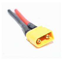XT30 Connector Male Plug with 6cm 16AWG Cable for Soldering ESC Lipo Battery 
