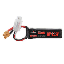 URUAV 7.6V 620mAh 50C/100C 2S HV 4.35V Lipo Battery XT30 Plug for FPV RC Drone