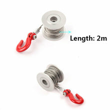 Upgrade Aluminum 25T Servo Winch Kits for 1/10 RC Crawler Car Accessory Parts