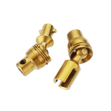 URUAV Gold Short Transmission Drive Shaft For 6X6 WPL B14 B24 B16 B36 JJRC Q60 RC Car 58MM