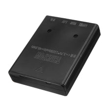 DIY 12V-24V Adjustable Battery Charger Power Box Holder with LED Light for 18650 Battery