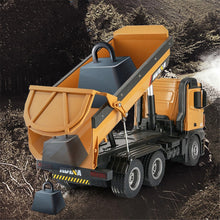 HuiNa 1573 RC Car 1/14 Trucks Metal Bulldozer Charging RTR Truck Construction Vehicle Kids Toys