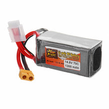 ZOP Power 14.8V 1300mah 70C 4S Lipo Battery XT60 Plug For FPV RC Drone