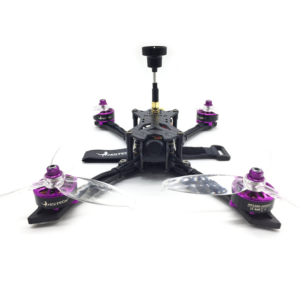 HGLRC Batman220 220mm Airbus F4 OSD FPV Racing Drone w/ 60A BL_32 ESC 48CH VTX 1200TVL Camera