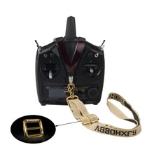 RJXHOBBY Tri-Glide Buckle Black Gold for RC Transmitter RC Drone FPV Racing