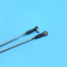M3 Multiple Adjustable Push Rod+Rod End Ball Joint Linkage Set Assembly Servo Connecting Rod Stainless Steel for RC Airplane Aircraft Boat 