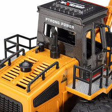 HuiNa Toys1520 Six Channel 1/18RC Metal Bulldozer Charging RC Car