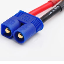 Amass 14AWG 3CM XT60 Female to EC3 Male Plug Battery Adapter Cable 