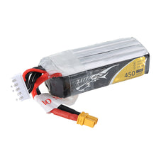 TATTU FPV 14.8V 450mAh 45C 4S1P Lipo Battery XT60U-F Plug for RC Drone