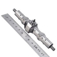 Titanium Color All Metal Front /Rear Bridge Axle For WPL HengLong 1/16 Military Truck RC Car Part