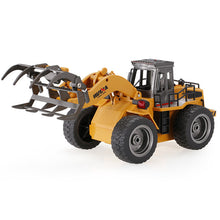 HuiNa Toys 1590 1/18 2.4Ghz 6CH Timber Grab Engineering Vehicles Alloy Engineering Series RC Car 