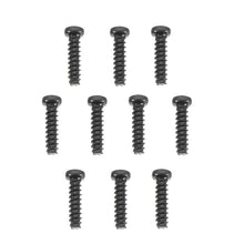 10PCS 25-LS01 2.6mm Round Head Black Screw For 9125 1/10 RC Car Parts