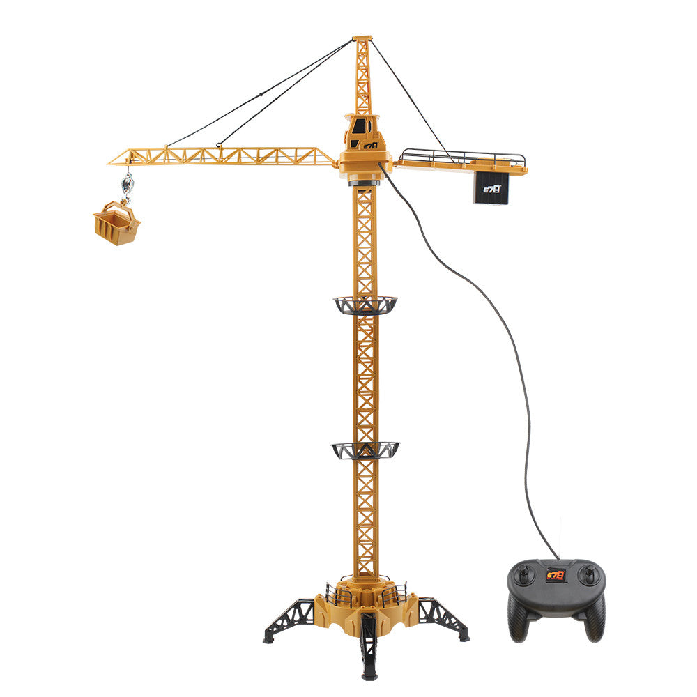 Mofun 8054E 128CM 2.4G 4CH DIY RC Hanging Tower Crane Engineering Vehicle with LED Light