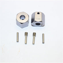 GPM 2PCS Aluminum Alloy Wheel Hex 12mm Drive Adapter for RC AXIAL SCX10 II 90046 Crawler Car Parts