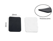 10 PCS RJX 3/M Anti-Slip Damping Silicone Mat Adhesive Tape 20X30X1mm for FPV Racing Drone Battery 