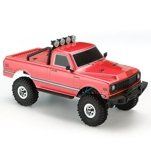 1/18 2.4G Mini Rock Crawler Off-road Indoor Truck RC Car Waterproof ESC Motor 3Line Servo Vehicle Models