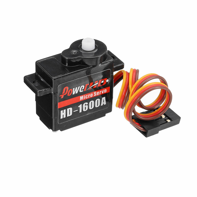 Power HD 1600A 1.3KG 6g Micro Servo Compatible with Futaba JR Airplane RC Model