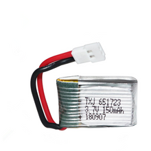 3.7V 150mAh 25C White Plug High Rate Discharge Polymer Lipo Battery&Charger Set for RC Drones 