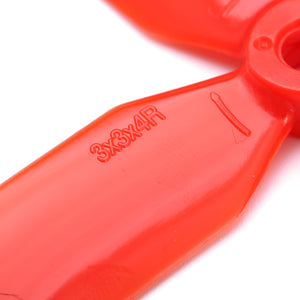 10 Pairs KINGKONG/LDARC 3x3x4 3030 4-Blade Propeller CW CCW for FPV Racer