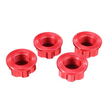4PCS 17mm Dustproof Non Slip Hex Wheel Nut for X-Maxx Summit 1/8 RC Car Vehicles Parts