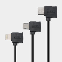STARTRC 10cm Remote Control Cable Lightning/ Micro/Type-C for DJI Mavic Air/ Mavic Pro/ DJI Spark