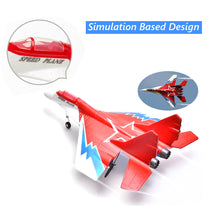 ZHIYANG MIG-29 440mm Wingspan EPP RC Glider War Aircraft RTF with LED Mode 2 Night Flight Airplane 