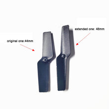 2PCS 48mm Extended Tail Blade For XK K130 RC Helicopter