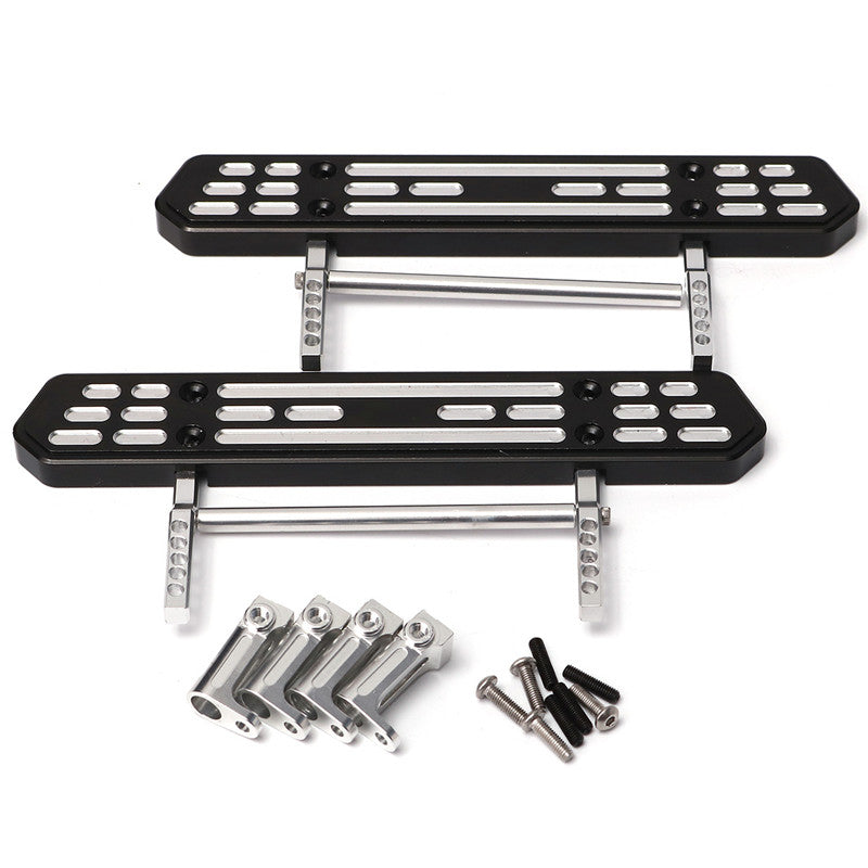 Aluminum Side Step Plate Padels Set For AXIAL SCX10 1/10 RC Crawler Car