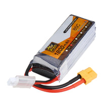 ZOP Power 11.1V 1800mAh 85C 3S Lipo Battery XT60 Plug for RC Drone