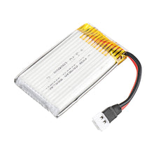 JJRC S4 FPV 3.7v 500mAh 25C 1S White Plug Li-ion Battery for RC Boat Spare Parts 