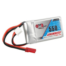 Gaoneng GNB 7.4V 550mAh 2S 80/160C Lipo Battery JST Plug For Aurora 90 100